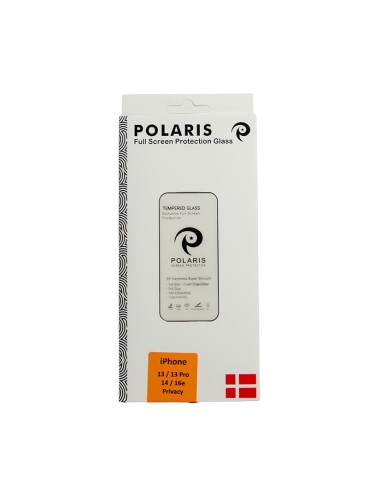 iPhone 13/13 Pro/14/16e - Privacy Full Screen Protection by Polaris