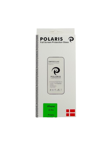 iPhone 15 Pro - Privacy Full Screen Protection by Polaris
