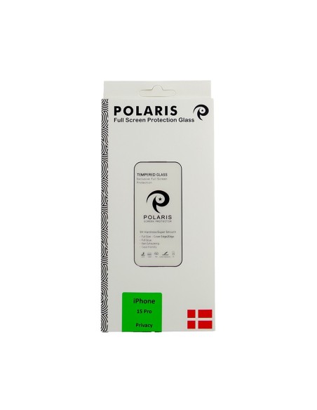 iPhone 15 Pro - Privacy Full Screen Protection by Polaris