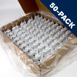 50-Pack BULK - 20W Power Adapter for iPhone - USB-C - White