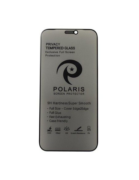iPhone 12 Mini - Privacy Full Screen Protection by Polaris
