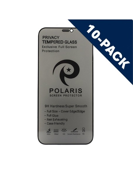 iPhone 12/12 Pro - 10-pack Privacy Full Screen Protection