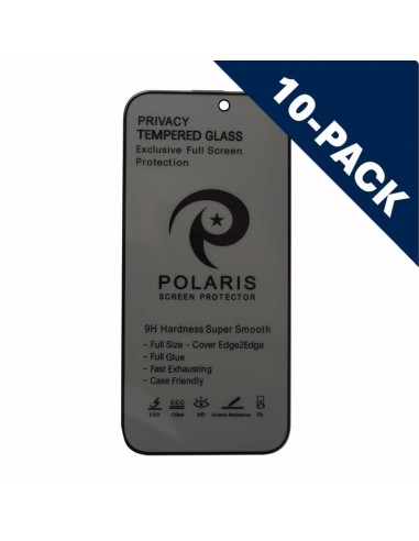 iPhone 16 Pro Max - 10-pack Privacy Full Screen Protection