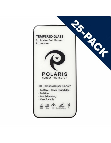 iPhone 16 Pro / 17 - Crystal line 25-pack Full Display Protection