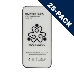 iPhone 15 Plus / 16 Plus - Crystal line 25-pack Full Display Protection