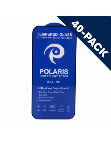 iPhone 14 Pro - Blue line - 40-pack Full Display Protection