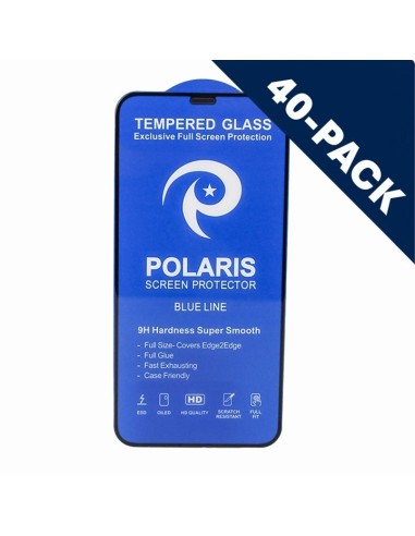 iPhone XR/11 - Blue line - 40-pack Full Display Protection