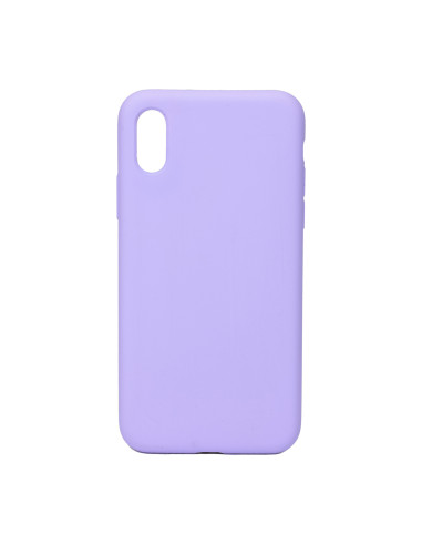 iPhone X / XS Silicon Case Purple