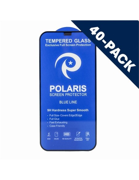 iPhone 12 Pro Max - Blue line - 40-pack Full Display Protection
