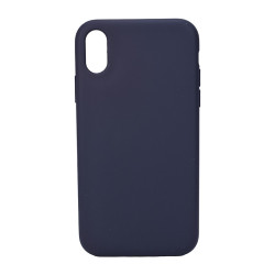 iPhone X / XS Silicon Case Dark Blue