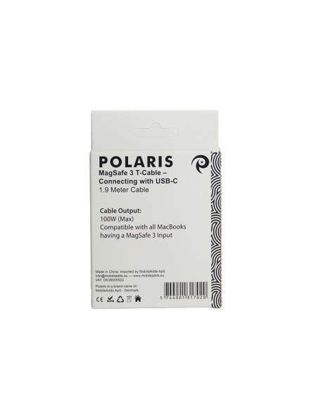 Packed USB-C to MagSafe 3 T-Cable 1.9 Meter