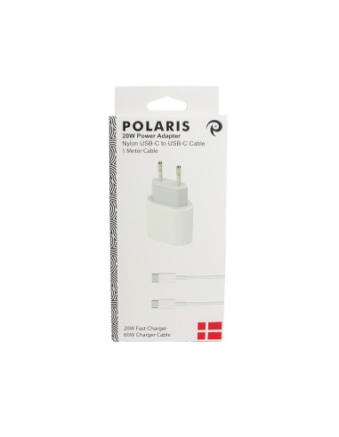 Bundle 20W Power Adapter + 1m Nylon USB-C to USB-C - OEM Quality