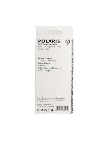 Bundle 20W Power Adapter + 2m USB-C to Lightning - OEM Quality