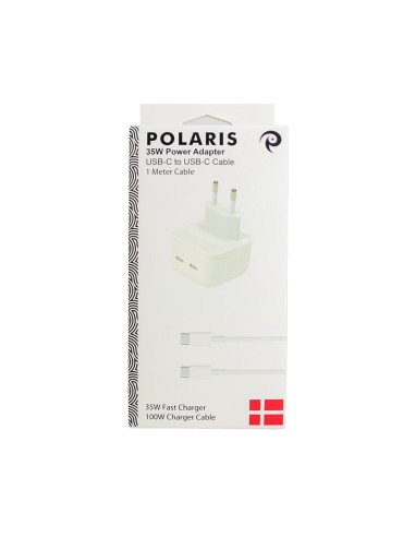 Bundle 35W Power Adapter + 1m USB-C to USB-C (1 pcs) - OEM Quality