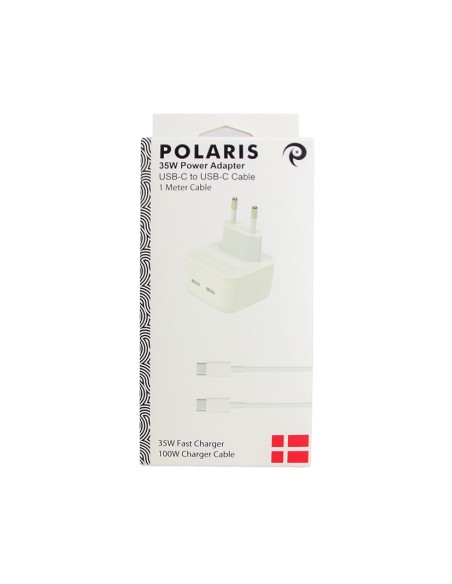 Bundle 35W Power Adapter + 1m USB-C to USB-C (1 pcs) - OEM Quality