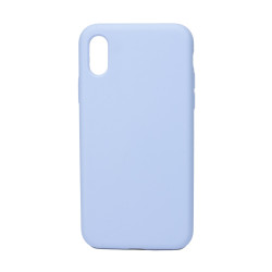 iPhone X / XS Silicon Case Light Blue