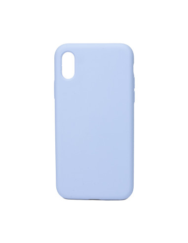 iPhone X / XS Silicon Case Light Blue