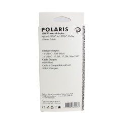 Bundle 35W Power Adapter + 2m Nylon USB-C to USB-C - OEM Quality 2