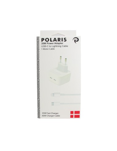 Bundle 35W Power Adapter + 1m USB-C to Lightning (1 pcs) - OEM Quality