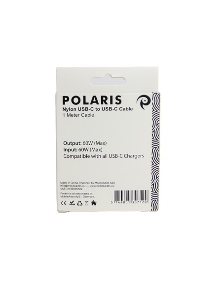 Packed iPhone Nylon USB-C to USB-C Cable - 1m - OEM Quality