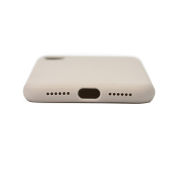 iPhone X / XS Silicon Case Beige 2