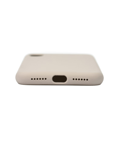 iPhone X / XS Silicon Case Beige iPhone X / XS Silicon Case Beige