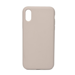 iPhone X / XS Silicon Case Beige