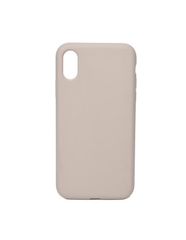 iPhone X / XS Silicon Case Beige