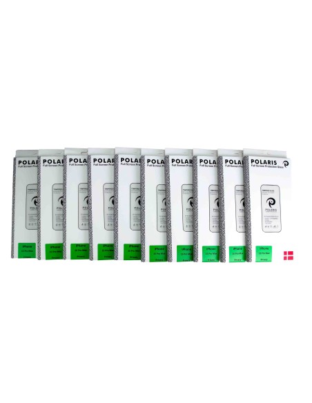 10-Pack iPhone 15 Pro Max - Privacy Full Screen Protection by Polaris