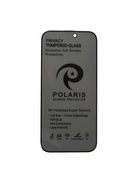 10-Pack iPhone 16 Pro / 17 - Privacy Full Screen Protection by Polaris