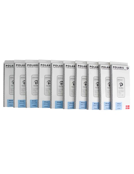 10-Pack iPhone 16 Pro / 17 - Privacy Full Screen Protection by Polaris