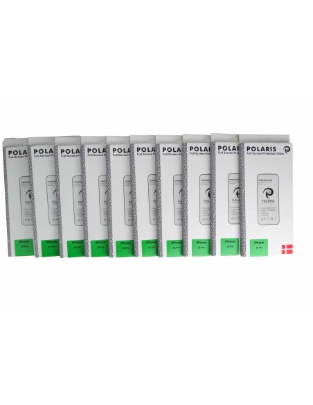 10-Pack iPhone 15 Pro - Full Screen Protection by Polaris