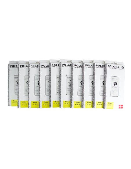10-Pack iPhone 12 / 12 Pro - Full Screen Protection by Polaris
