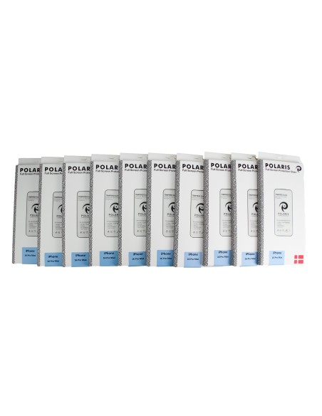 10-Pack iPhone 16 Pro Max - Full Screen Protection by Polaris