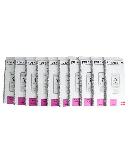 10-Pack iPhone 14 Pro - Privacy Full Screen Protection by Polaris
