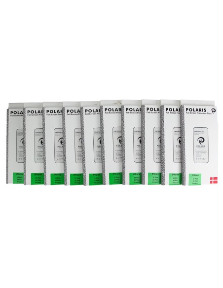 10-Pack iPhone 15 / 16 - Privacy Full Screen Protection by Polaris