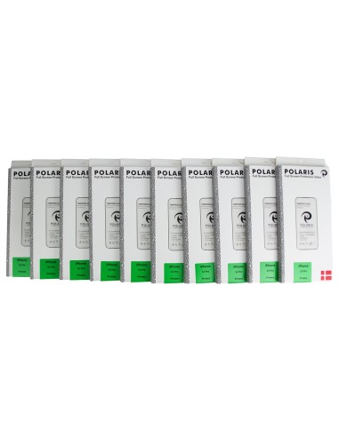 10-Pack iPhone 15 Pro - Privacy Full Screen Protection by Polaris