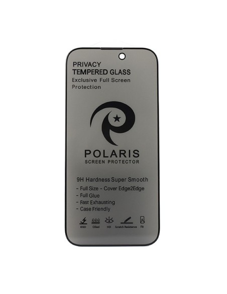 10-Pack iPhone 15 / 16 - Privacy Full Screen Protection by Polaris