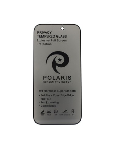 10-Pack iPhone 15 Pro - Privacy Full Screen Protection by Polaris