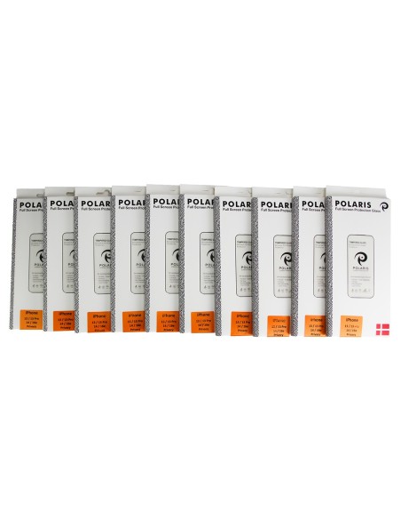 10-Pack iPhone 13/13 Pro/14/16e/17e - Privacy Full Screen Protection by Polaris