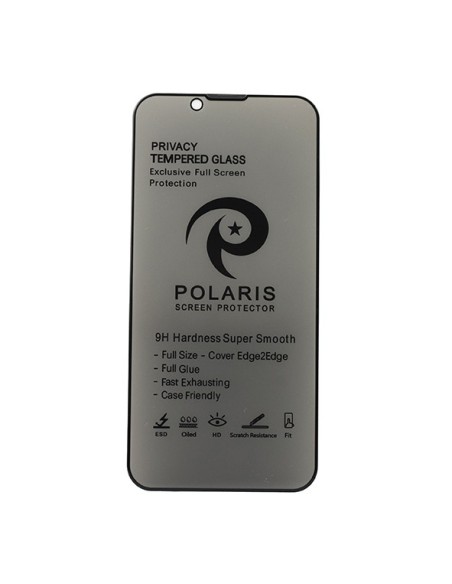 10-Pack iPhone 13/13 Pro/14/16e/17e - Privacy Full Screen Protection by Polaris