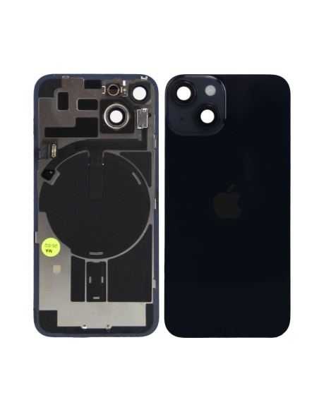 iPhone 14 Back Glass w/Parts - Midnight - Pulled Grade A