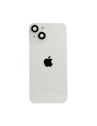 iPhone 14 Back Glass w/Parts - Starlight - Pulled Grade A