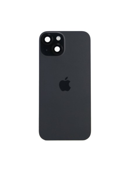 iPhone 15 Back Glass w/Parts - Black - Pulled Grade A