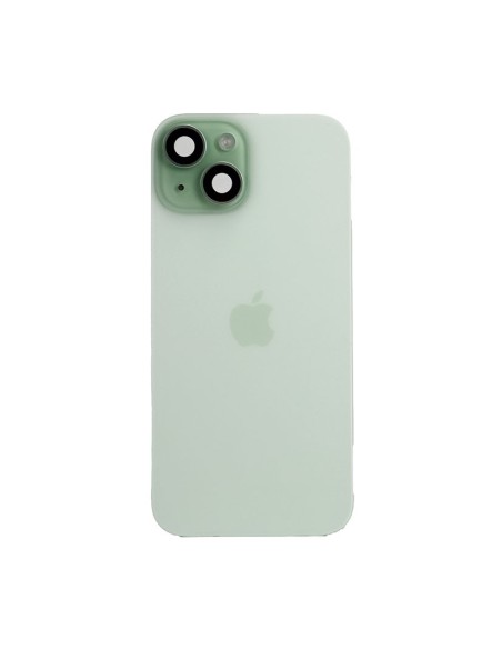 iPhone 15 Back Glass w/Parts - Green - Pulled Grade A