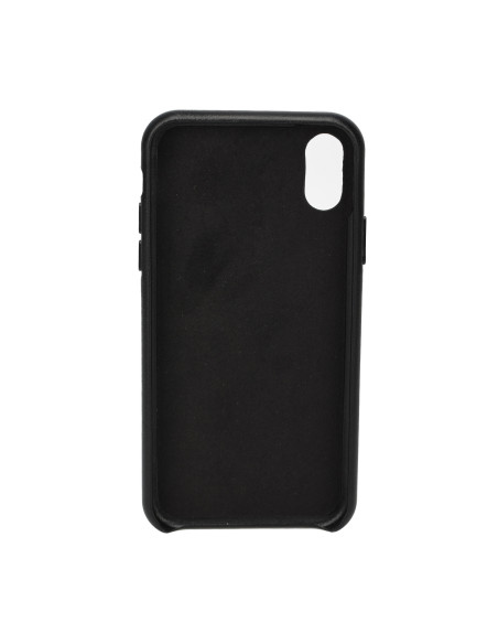 iPhone XR Leather Case Black