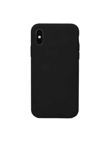 iPhone XR Leather Case Black