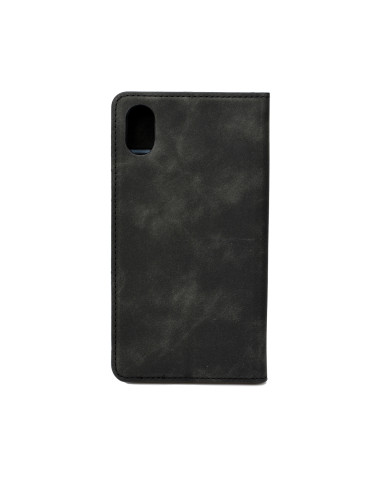 iPhone XR Wallet Case Black