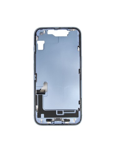 iPhone 14 Middle Frame w/parts - Blue - Pulled Grade A