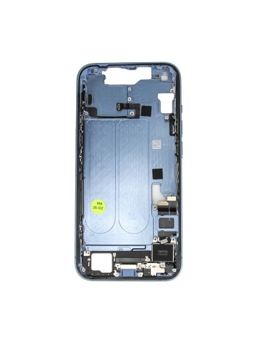 iPhone 14 Middle Frame w/parts - Blue - Pulled Grade A